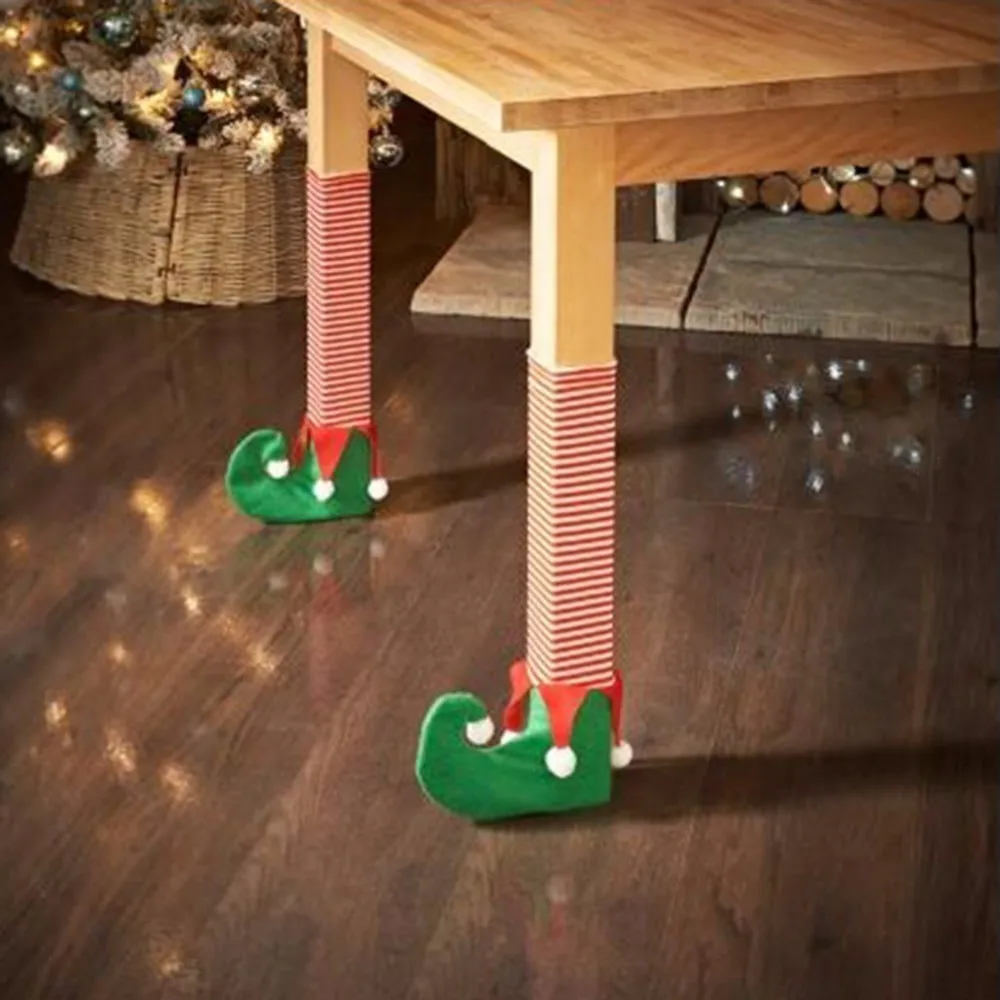 Newest 4Pcs Christmas Chair Leg Cover Green Spirit Christmas Table Leg Cover Festival Decoration Product
Newest 4Pcs Christmas Chair Leg Cover Green Spirit Christmas Table Leg Cover Festival Decoration Product