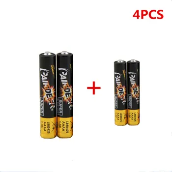 4PCS/LOT 1.5V Battery AAAA LR61 Ultra Digital Alkaline Battery E96 4A Primary Dry Battery Batteries for bluetooth speaker
4PCS/LOT 1.5V Battery AAAA LR61 Ultra Digital Alkaline Battery E96 4A Primary Dry Battery Batteries for bluetooth speaker