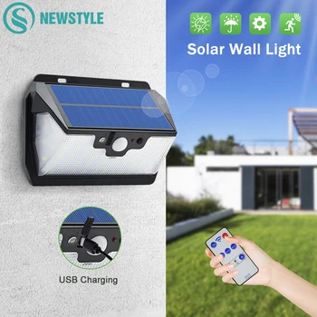 800LM 55LED Solar Light Outdoor Security Lighting Solar Wall Lamp For Garden Yard USB Charging With Remote Control 3 Modes
800LM 55LED Solar Light Outdoor Security Lighting Solar Wall Lamp For Garden Yard USB Charging With Remote Control 3 Modes