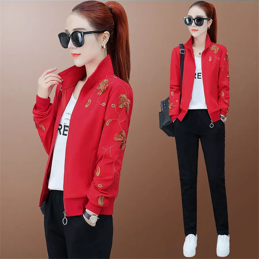 spring autumn women tracksuit ladies casual long sleeve solid two piece of set female zipper slim sweatsuit 2019 hot sale
spring autumn women tracksuit ladies casual long sleeve solid two piece of set female zipper slim sweatsuit 2019 hot sale