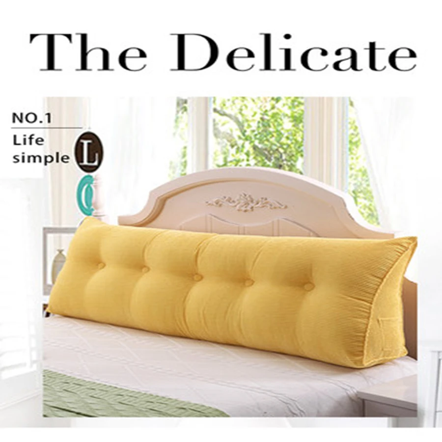 Sofa Long Cushion Backrest Living Room Grand Nordic Baby Backrest Pillow For Bed Cojin Rosa Capa Para Sofa Modern Home Decor A93
Sofa Long Cushion Backrest Living Room Grand Nordic Baby Backrest Pillow For Bed Cojin Rosa Capa Para Sofa Modern Home Decor A93