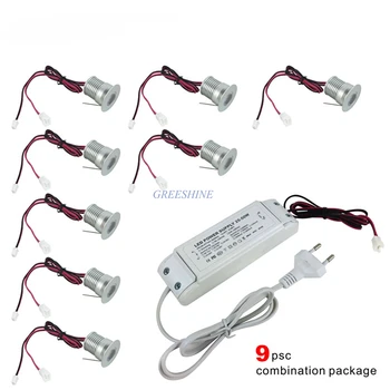 3W AC85-277V Dimmable Mini LED Kitchen Under Cabinet Light LED Recessed Ceiling Spot light Kit gallery Display Showcase Lighting
3W AC85-277V Dimmable Mini LED Kitchen Under Cabinet Light LED Recessed Ceiling Spot light Kit gallery Display Showcase Lighting
