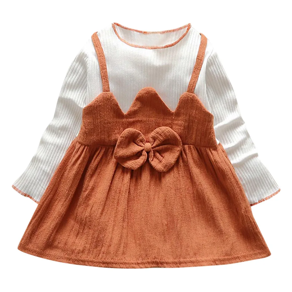 SAGACE Baby Dress Toddler Kids Baby Girl Clothes Striped Long Sleeve Patchwork Bow Princess Party Dresses Cotton Little girls
SAGACE Baby Dress Toddler Kids Baby Girl Clothes Striped Long Sleeve Patchwork Bow Princess Party Dresses Cotton Little girls
