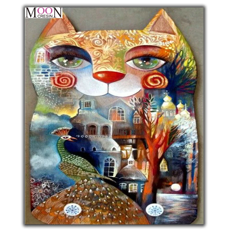 MOONCRESIN Diamond Painting Cross Stitch Cat's Reverie Animals World Diy Diamond Mosaic Full Round Diamond Embroidery Decoration
MOONCRESIN Diamond Painting Cross Stitch Cat's Reverie Animals World Diy Diamond Mosaic Full Round Diamond Embroidery Decoration