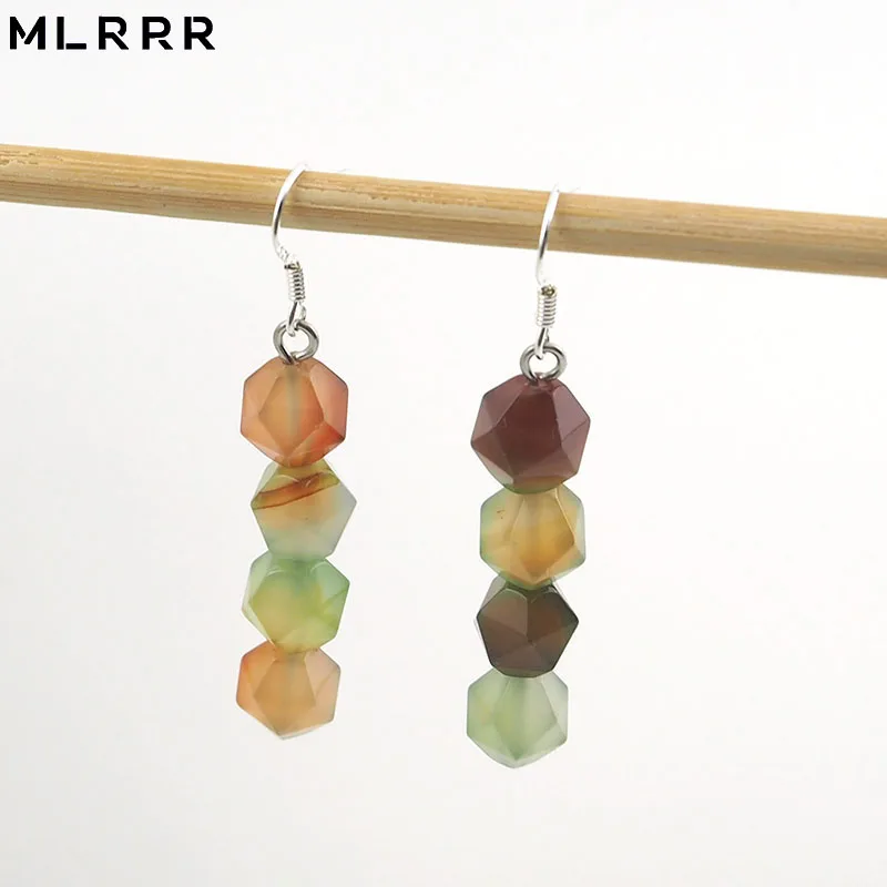 MLRRR Vintage Classic Beautiful Romantic Natural Stone Irregular Colorful Stone Glossy Handmade Beaded Pendant Earrings 925
MLRRR Vintage Classic Beautiful Romantic Natural Stone Irregular Colorful Stone Glossy Handmade Beaded Pendant Earrings 925