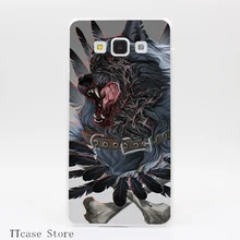 1716CA Heavy metal Transparent Hard Cover Case for Galaxy A3 A5 A7 A8 Note 2 3 4 5 J5 J7 Grand 2 & Prime