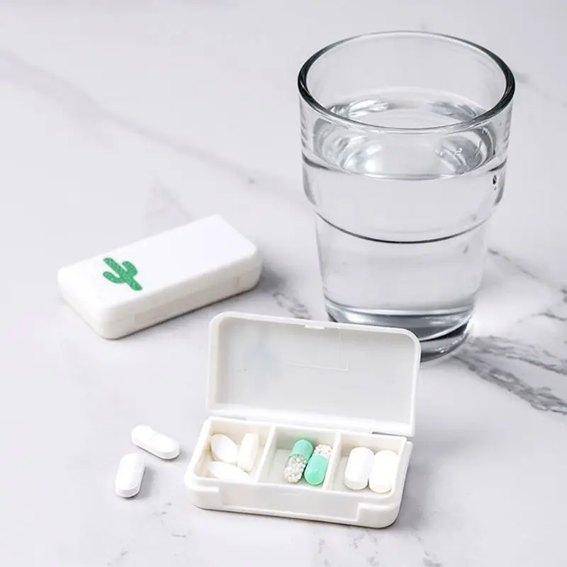 Mini 3 Grid Pill Box Medicine Tablet Storage Dispenser Organiser Container Tool Portable first aid kit or Candy box
Mini 3 Grid Pill Box Medicine Tablet Storage Dispenser Organiser Container Tool Portable first aid kit or Candy box