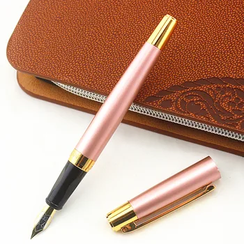 Classical Iraurita Fountain pen Metal calligraphy writing pens DIKA WEN 8017 Stationery Office signature school supplies 
Classical Iraurita Fountain pen Metal calligraphy writing pens DIKA WEN 8017 Stationery Office signature school supplies