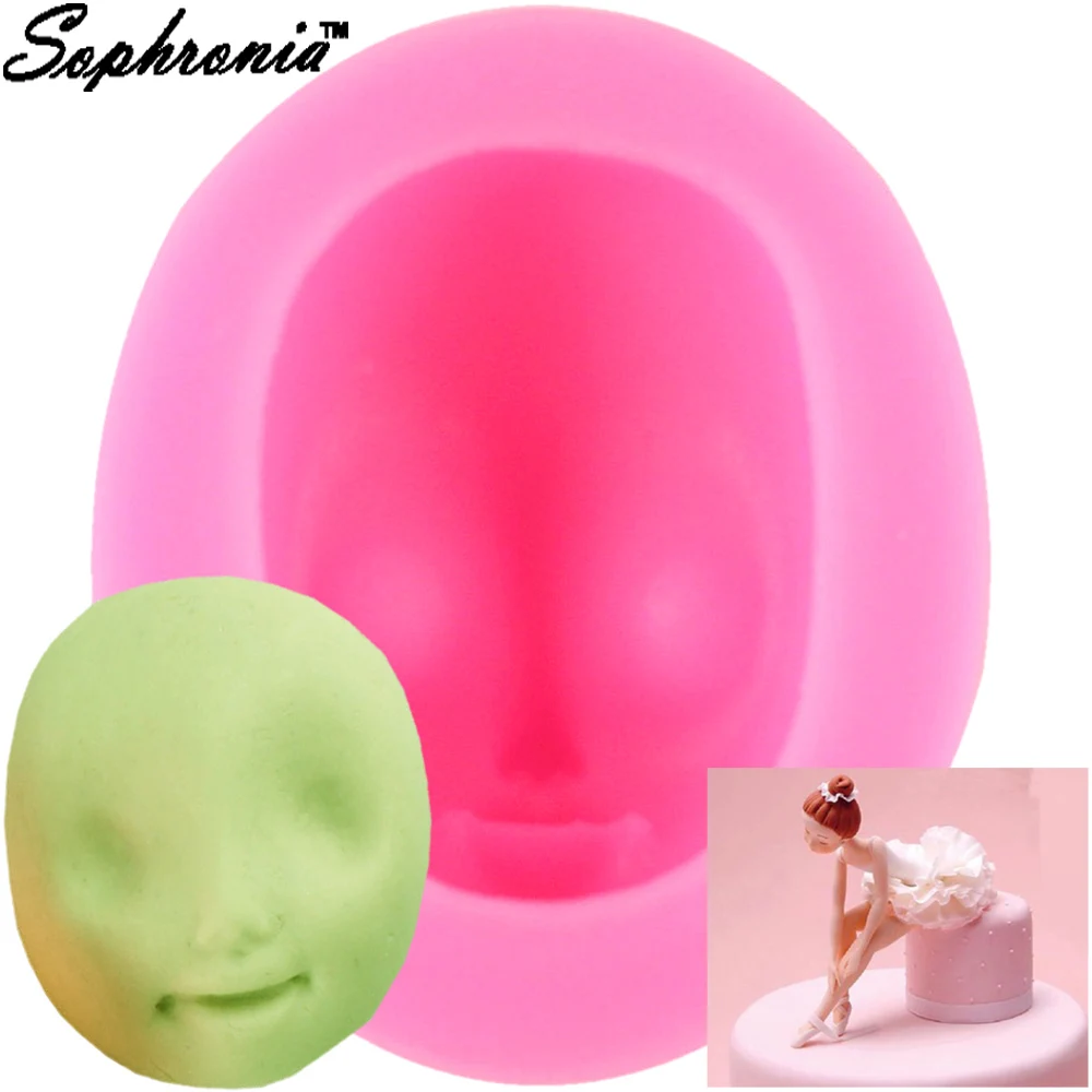 10PCS/SET M337 Silicone Baby Face DIY Cake Mold Baking Decoration Tools Fondant Pastry Tools 4.5*5.8*2.5CM
10PCS/SET M337 Silicone Baby Face DIY Cake Mold Baking Decoration Tools Fondant Pastry Tools 4.5*5.8*2.5CM