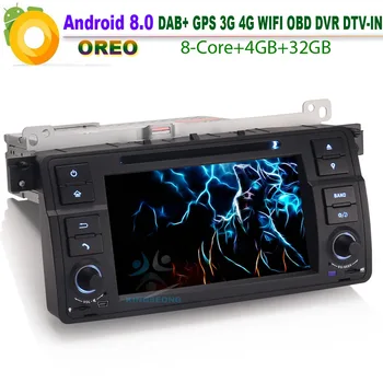 Android 8.0 Autoradio DAB+ Wifi Radio RDS BT DVR Navi Car CD player GPS Bluetooth for BMW E46 M3 3er 318 320 Rover75 MG ZT
Android 8.0 Autoradio DAB+ Wifi Radio RDS BT DVR Navi Car CD player GPS Bluetooth for BMW E46 M3 3er 318 320 Rover75 MG ZT