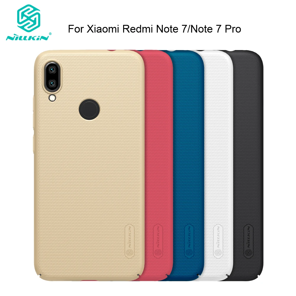 For Xiaomi Redmi Note 7 / Note 7 Pro Case Nillkin Frosted PC Hard Back Cover 6.3" Case Proetective Shield Gift Phone Holder
For Xiaomi Redmi Note 7 / Note 7 Pro Case Nillkin Frosted PC Hard Back Cover 6.3" Case Proetective Shield Gift Phone Holder