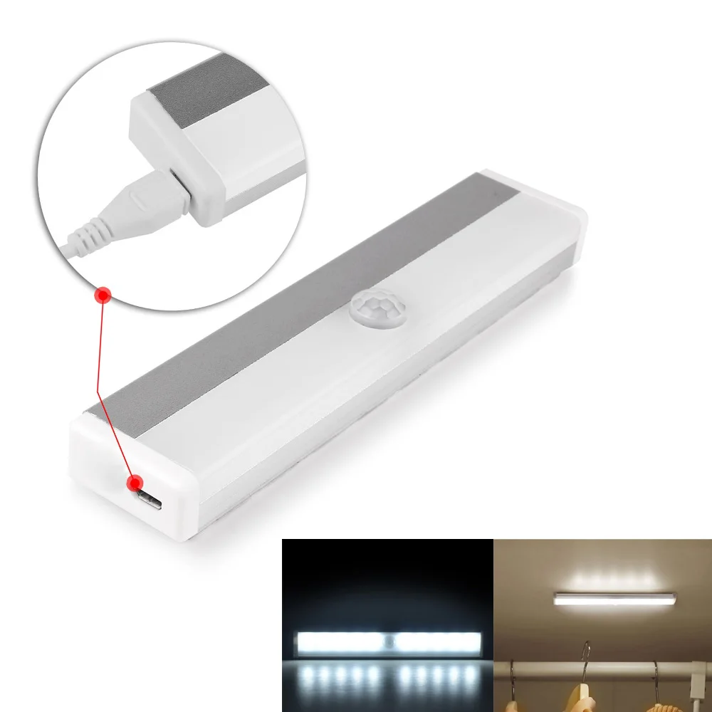 Rechargeable Magnetic Infrared IR Motion Sensor LED Wall Lights Night Light Auto Battery power for Pathway Staircase Wall Fridge
Rechargeable Magnetic Infrared IR Motion Sensor LED Wall Lights Night Light Auto Battery power for Pathway Staircase Wall Fridge