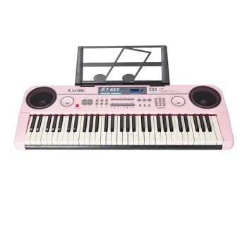 Electronic Music Keyboard 61-Key Piano Instrument Professional Electric Keyboard Piano with The Piano Stand
Electronic Music Keyboard 61-Key Piano Instrument Professional Electric Keyboard Piano with The Piano Stand