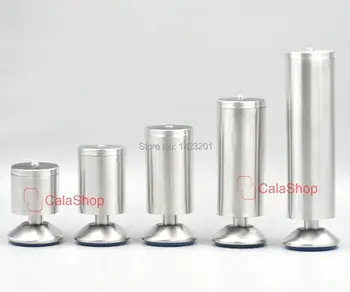 4 Pcs / Lot Stainless Steel Adjustable Cabinet Metal Legs Kitchen Cabinet Feet Round Holder with Screw
4 Pcs / Lot Stainless Steel Adjustable Cabinet Metal Legs Kitchen Cabinet Feet Round Holder with Screw