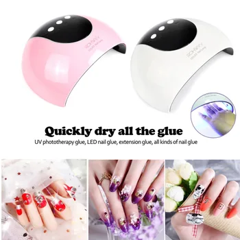 New Style 24W 8 Lamps LED/UV Nail Dryer Manicure Three-speed Adjustment One Button Timing Nail Glue Dryer Machine for Nail Care
New Style 24W 8 Lamps LED/UV Nail Dryer Manicure Three-speed Adjustment One Button Timing Nail Glue Dryer Machine for Nail Care