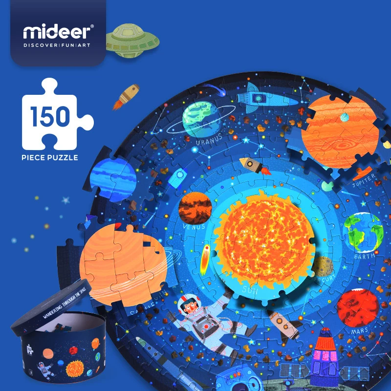 MiDeer 150 piece puzzle wandering through the space children paper puzzle toys kids learning education toys 5Y+
MiDeer 150 piece puzzle wandering through the space children paper puzzle toys kids learning education toys 5Y+