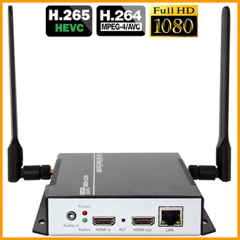 H.265 Streaming Encoder Hardware WiFi HDMI Video Transmitter Wireless H265 Live Broadcast Encoder For RTMP HLS HTTP RTSP RTMPS
H.265 Streaming Encoder Hardware WiFi HDMI Video Transmitter Wireless H265 Live Broadcast Encoder For RTMP HLS HTTP RTSP RTMPS