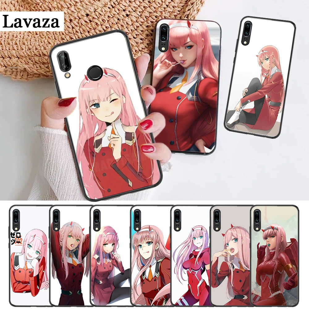 two darling in the franxx anime Silicone Case for Huawei P8 Lite 2015 2017 P9 2016 Mimi P10 P20 Pro P Smart Z 2019 P30 | Мобильные