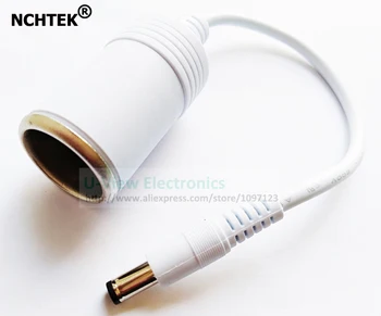 NCHTEK WHITE Color DC 5.5*2.1mm Male Plug To Cigarette Lighter Car Battery Charger Cable/Free Shipping/10PCS
NCHTEK WHITE Color DC 5.5*2.1mm Male Plug To Cigarette Lighter Car Battery Charger Cable/Free Shipping/10PCS