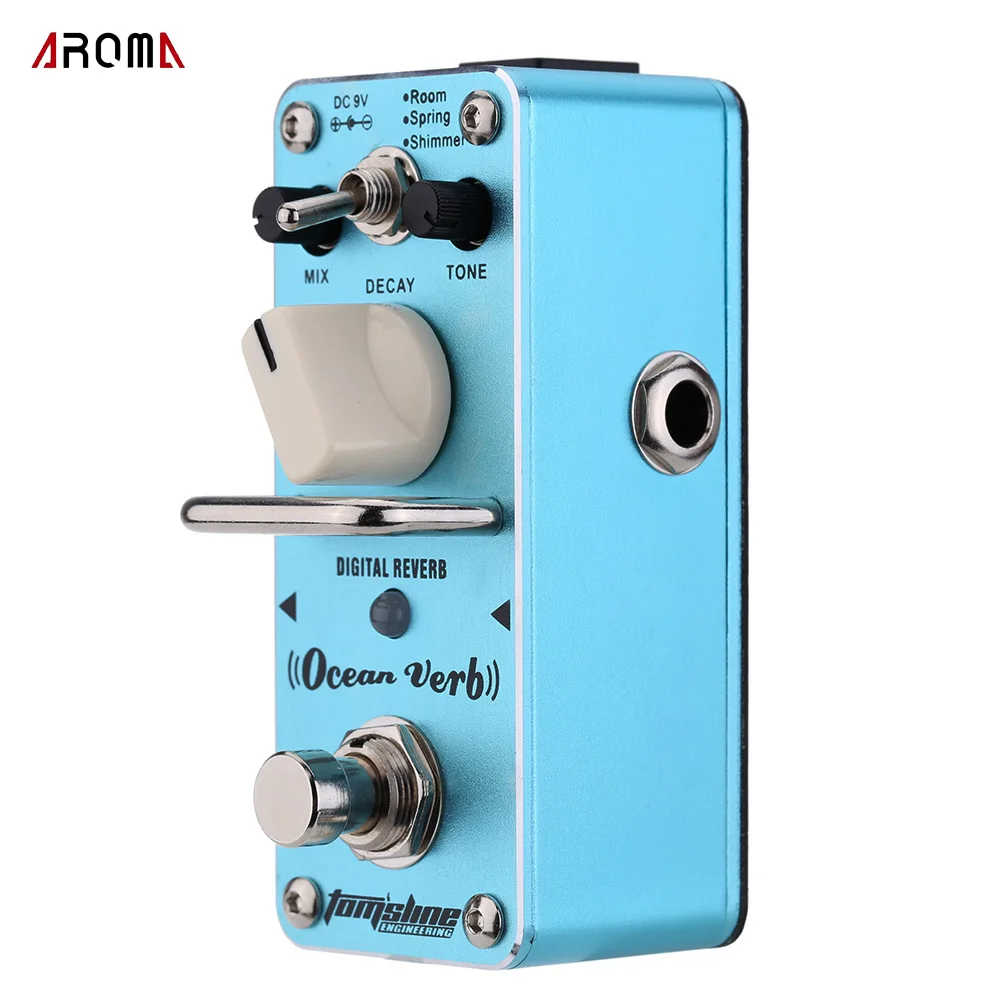 AROMA AOV-3 Ocean Verb Digital Reverb Electric Guitar Effect Pedal Mini Single Effect with True Bypass Guitar Parts &Accessories
AROMA AOV-3 Ocean Verb Digital Reverb Electric Guitar Effect Pedal Mini Single Effect with True Bypass Guitar Parts &Accessories