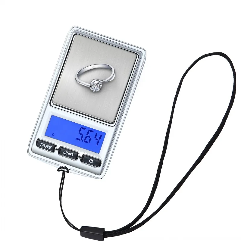 Portable Pocket digital Scale Precision 200g 0.01g Mini Electronic Diamond Jewelry Scales Precise Weight Balance
Portable Pocket digital Scale Precision 200g 0.01g Mini Electronic Diamond Jewelry Scales Precise Weight Balance