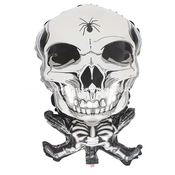 wholesale 50pcs/lot New Halloween Skull strange shaped balloons aluminum balloons theme party supplies
wholesale 50pcs/lot New Halloween Skull strange shaped balloons aluminum balloons theme party supplies