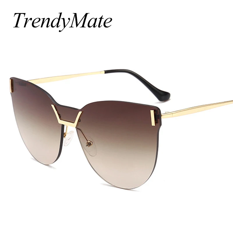 Rimless Sunglasses Women Fashion Sunglasses Female Mirror Glasses Women Brand Designer Goggles Sun Glasses Alloy Legs 1319T
Rimless Sunglasses Women Fashion Sunglasses Female Mirror Glasses Women Brand Designer Goggles Sun Glasses Alloy Legs 1319T