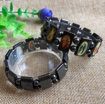 32pcs Magnetic function health care magnetic therapy bracelet accessories gift,religious icon bracelet, saint bracelet
32pcs Magnetic function health care magnetic therapy bracelet accessories gift,religious icon bracelet, saint bracelet