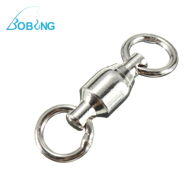 Bobing Fishing Connectors 10pcs/lot 0-7# Stainless Steel Flexible Rotation Ball Bearings Solid Ring Fishing Tools Rolling Swivel
Bobing Fishing Connectors 10pcs/lot 0-7# Stainless Steel Flexible Rotation Ball Bearings Solid Ring Fishing Tools Rolling Swivel