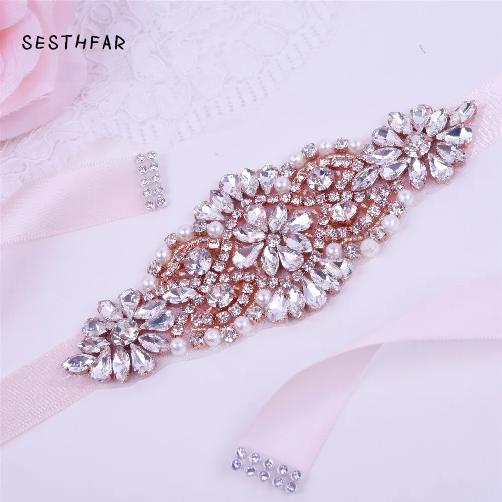 Ceinture Strass Wedding Belt Sash Rose Gold Crystal Pearl Bridal Belt Rhinestones Wedding Prom Dress Sash JY75FS
Ceinture Strass Wedding Belt Sash Rose Gold Crystal Pearl Bridal Belt Rhinestones Wedding Prom Dress Sash JY75FS