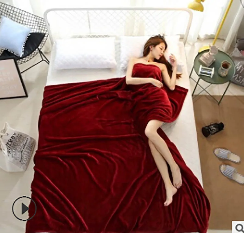 Urijk Textile Soft Solid Blanket Fleece Flannel Blanket Adult Sofa Bedding Women Red Grey Blue Flannel Throw Blankets for Bed
Urijk Textile Soft Solid Blanket Fleece Flannel Blanket Adult Sofa Bedding Women Red Grey Blue Flannel Throw Blankets for Bed