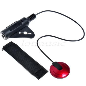 1Pcs Upgrade Piezo Contact Microphone MIC Pickup 1/4' Jack with Cable MIC Pickup plug in amp For Guitar Violin Banjo Ukulele
1Pcs Upgrade Piezo Contact Microphone MIC Pickup 1/4' Jack with Cable MIC Pickup plug in amp For Guitar Violin Banjo Ukulele