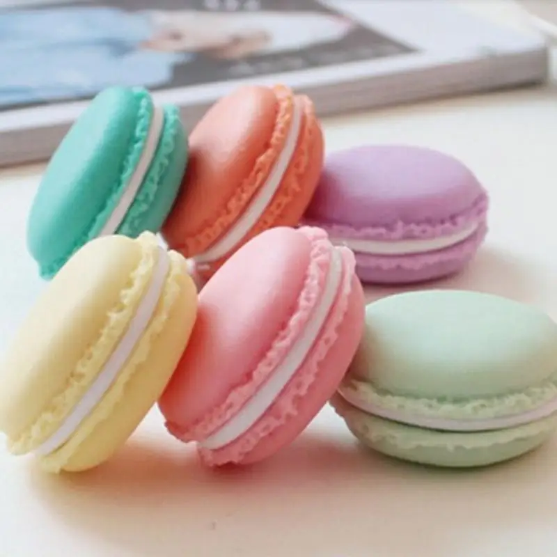Фото 1pcs Candy Color Mini Macaron Gift Box Jewelry Ring Carrying Case Sundries Storage Boxes porta joias Pill Organzier | Украшения и