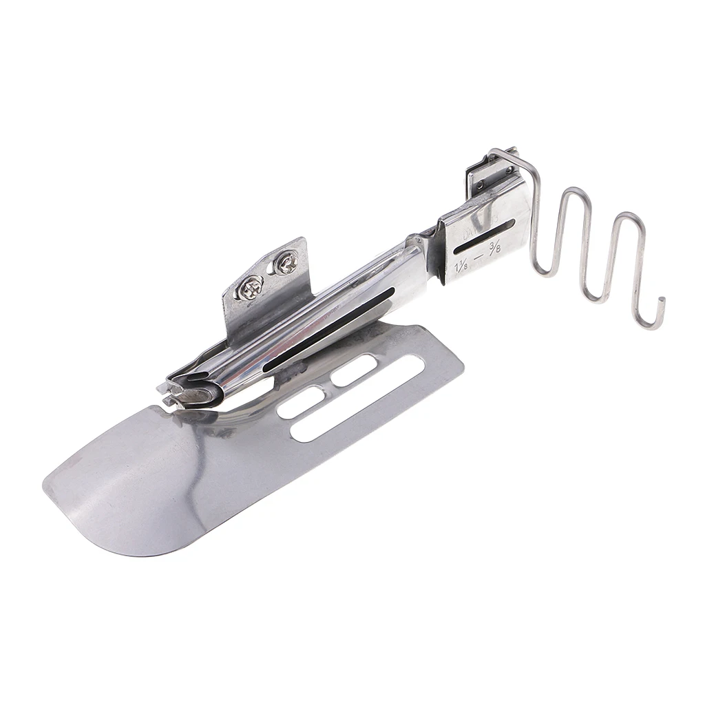 Industrial Sewing Machine Single Fold Binder Flat Binding Attachment Folder Universal
Industrial Sewing Machine Single Fold Binder Flat Binding Attachment Folder Universal