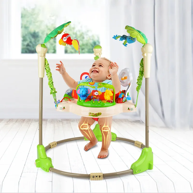 Multifunctional Electric Baby Jumping Walker Cradle Rainforest Baby Swing Body-building Rocking Chair Baby Jumper Swing 3 M~2 Y
Multifunctional Electric Baby Jumping Walker Cradle Rainforest Baby Swing Body-building Rocking Chair Baby Jumper Swing 3 M~2 Y
