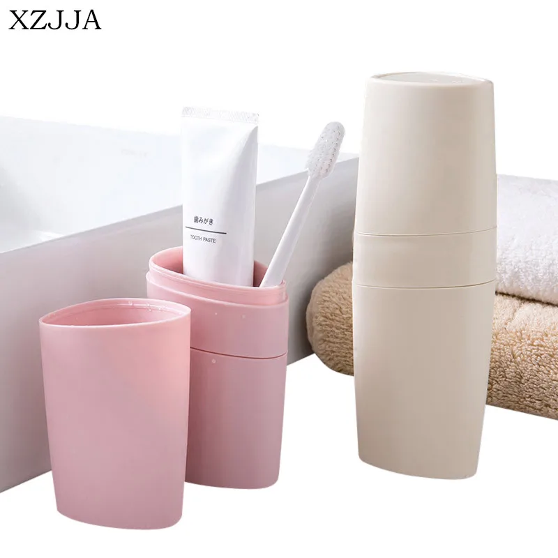 XZJJA Multipurpose Bathroom Storage Box Portable Toothbrush Toothpaste Organizer Tableware Fork Spoons Protect Container
XZJJA Multipurpose Bathroom Storage Box Portable Toothbrush Toothpaste Organizer Tableware Fork Spoons Protect Container