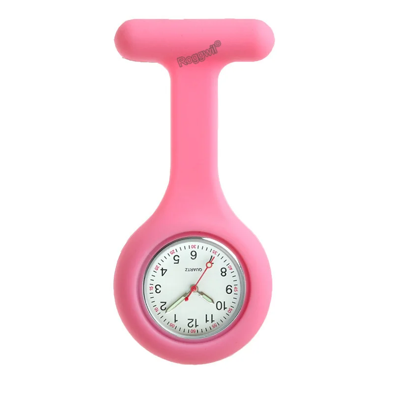 2 pink nurse watch