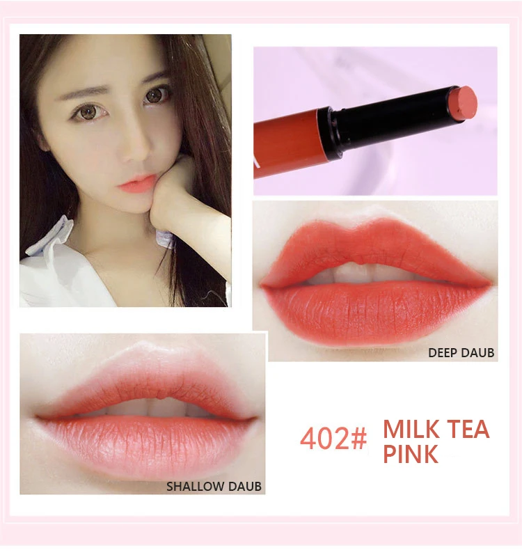 HOLD LIVE Matte Lipstick Pencil 5 Colors Press Long Lasting Lip Stick Pen Waterproof Pigment Red Lips Makeup Korean Maquiagem (6)