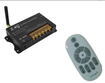 DC12-24V multi-channel 4channels 16A led dimmer with 2.4G RF wireless remote control for led strip light single color SMD5050
DC12-24V multi-channel 4channels 16A led dimmer with 2.4G RF wireless remote control for led strip light single color SMD5050