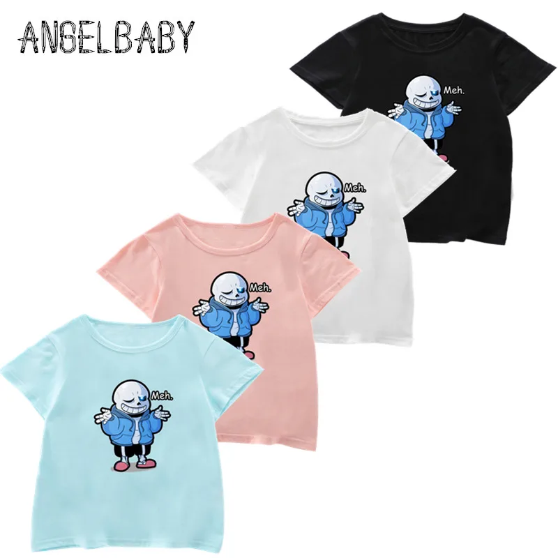 Children Skull Brother Undertale Sans Cartoon Print T-Shirts Kids Funny Tops Girls Boys Summer White T shirt Baby Clothes,2405C
Children Skull Brother Undertale Sans Cartoon Print T-Shirts Kids Funny Tops Girls Boys Summer White T shirt Baby Clothes,2405C