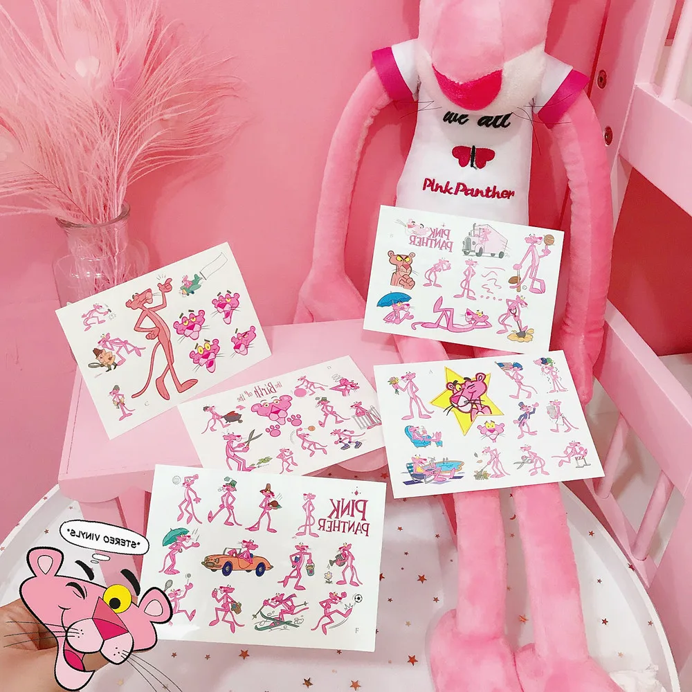 Cartoon Lovely Pink Leopard Tattoo Stickers Decorative Stationery Stickers Scrapbooking DIY Diary Album Stick Lable
Cartoon Lovely Pink Leopard Tattoo Stickers Decorative Stationery Stickers Scrapbooking DIY Diary Album Stick Lable