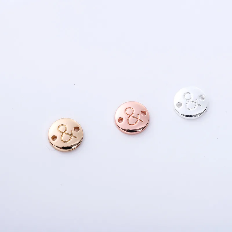 10mm Rose Gold Silver Double Hole Engraved & Punctuation Charms Pendant DIY Accessories For Handmade Earrings Bracelets Necklace
10mm Rose Gold Silver Double Hole Engraved & Punctuation Charms Pendant DIY Accessories For Handmade Earrings Bracelets Necklace