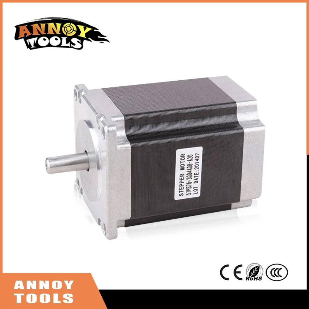 ANNOYTOOLS nema23 57HS 2 phase 1.8degrees hybrid stepper motor 2.4V 1.5A 8.2Kg.cm 51mm 57HS51-1504 DIY CNC Machine 3D printer |