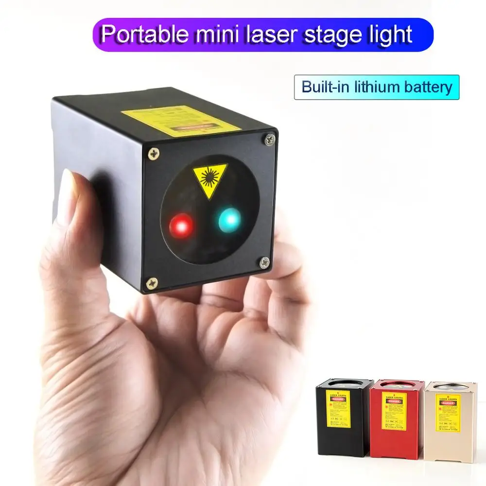 Portable Mini Green & Red Laser Stage Light Party Stage Equipment Sound Control Stage Light with Tripod Stand (3 Colors)
Portable Mini Green & Red Laser Stage Light Party Stage Equipment Sound Control Stage Light with Tripod Stand (3 Colors)