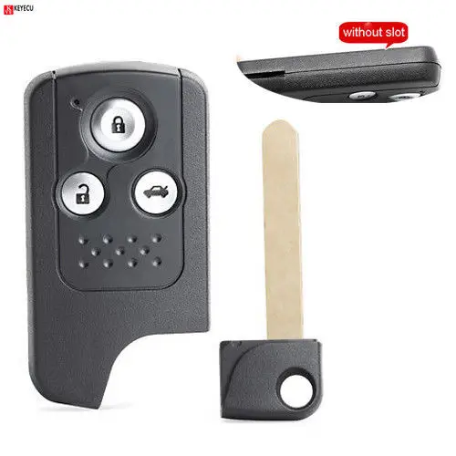 Keyecu New 3 Button Replacement Smart Remote Key Shell Case Fob for Honda Civic 2012 2013 2014 2015
Keyecu New 3 Button Replacement Smart Remote Key Shell Case Fob for Honda Civic 2012 2013 2014 2015