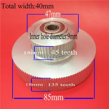Large format plotter Mimaki tower pulley for JV33/TS3/JV5/TS5/JV34/TS34 double decked motor pulley
Large format plotter Mimaki tower pulley for JV33/TS3/JV5/TS5/JV34/TS34 double decked motor pulley