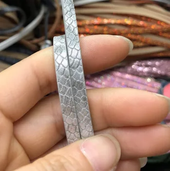 5mm Snakeskin Pattern Leather Cord Bonded Leather Rope Jewelry Findings Accessories Jewelry Making Material For Bracelet Diy
5mm Snakeskin Pattern Leather Cord Bonded Leather Rope Jewelry Findings Accessories Jewelry Making Material For Bracelet Diy