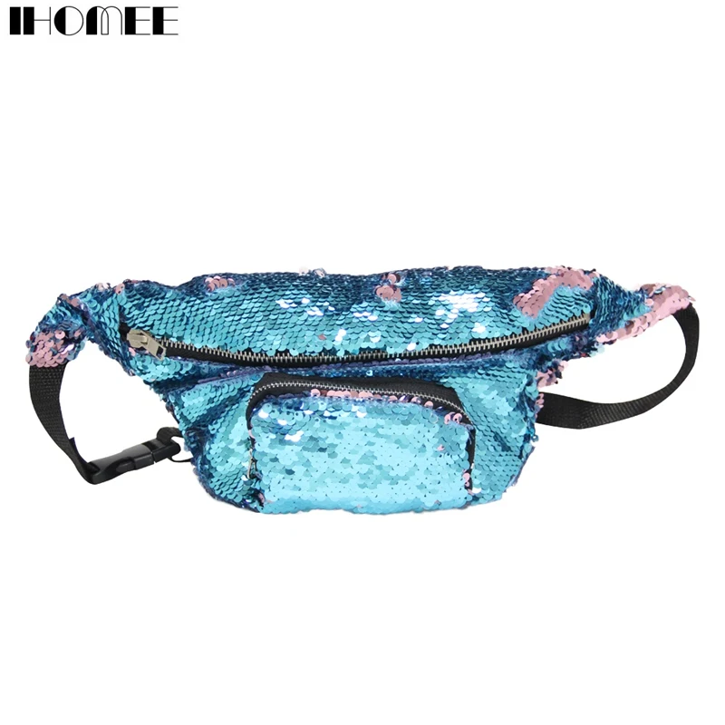IHOMEE Women Reversible Sequins Mermaid Waist Bag Travel Satchel Office Home Storage Bags Drop Shipping
IHOMEE Women Reversible Sequins Mermaid Waist Bag Travel Satchel Office Home Storage Bags Drop Shipping
