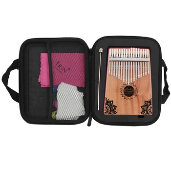 17 Key Kalimba Solid Mahogany Finger Thumb Piano with Flowers Pattern Mbira Natural Mini Keyboard Musical Instrument
17 Key Kalimba Solid Mahogany Finger Thumb Piano with Flowers Pattern Mbira Natural Mini Keyboard Musical Instrument