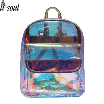 Laser Backpack Famous Brand Transparent Bag School Rucksack Waterproof Backpack Student Back Bag A5390
Laser Backpack Famous Brand Transparent Bag School Rucksack Waterproof Backpack Student Back Bag A5390